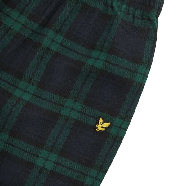 Lyle & Scott Herr Vinny Rutiga Pyjamasbyxor M Mörkgrön/Marinblå Dark Green/Navy Blue Check M