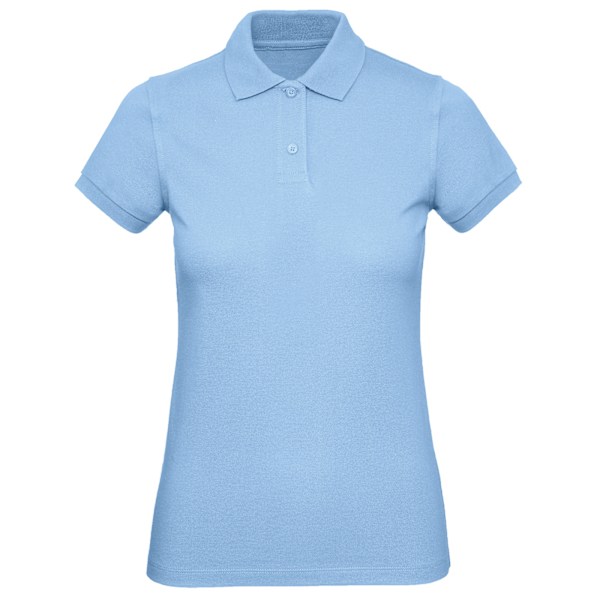 B&C Inspire Polotröja för Kvinnor/Dam Storlek M Himmelblå Sky Blue M