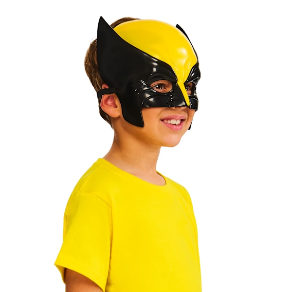 X-Men 97 Barn/Barn Wolverine 1/2 Mask One Size Gul/Svart Yellow/Black One Size