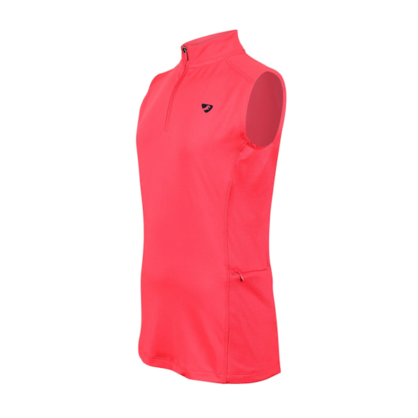 Aubrion Girls Revive Sleeveless Base Layer Top 7-8 år Korall Coral 7-8 Years