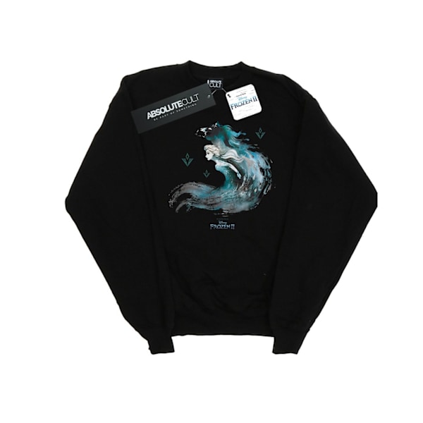 Disney Herr Frozen 2 Elsa Med Nokk Vattens Ande Sweatshirt Black 4XL
