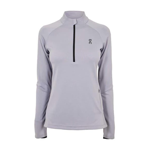 On Running Dam Climate Half Zip Långärmad Topp 14 U Lilac 14 UK