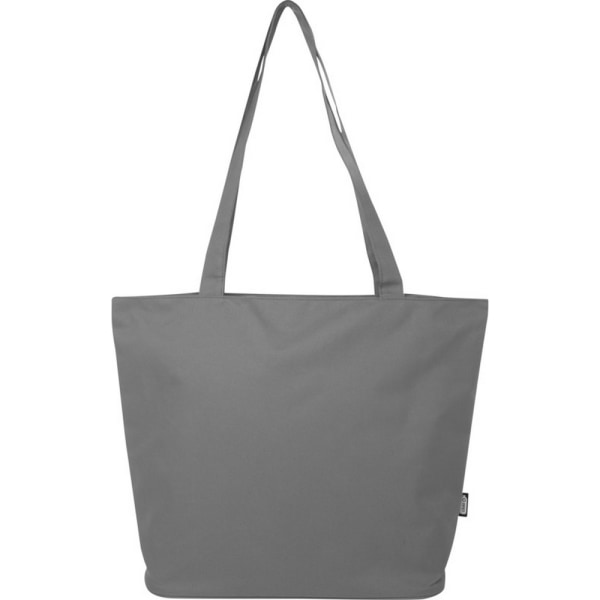Panama Recycled Zipped 20L Tote Bag One Size Grå Grey One Size