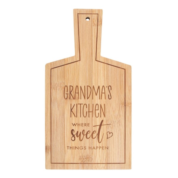 Something Different Grandma´s Kitchen Bambu Skärbräda En Natural One Size