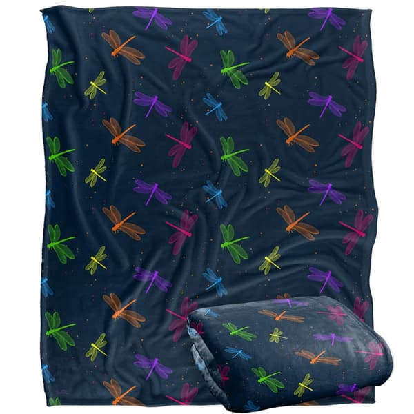 JQ Licensing James Piazza Silky Dragonfly Supersoft Filt En Multicoloured One Size