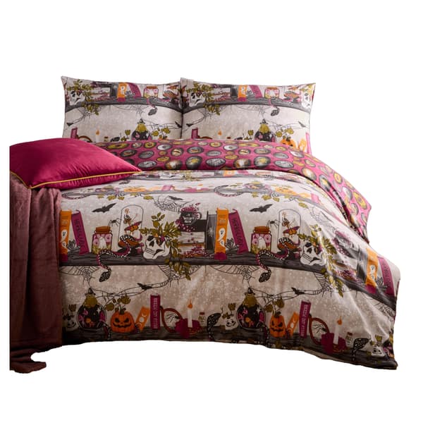 Furn Ultimate Vändbart Påslakanset i Sammet, Enkel Multicoloured Single