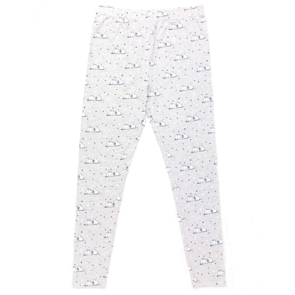 Peanuts Dam/Dam Snoopy Lång Pyjamas Set L Marinblå/Grå Navy/Grey L