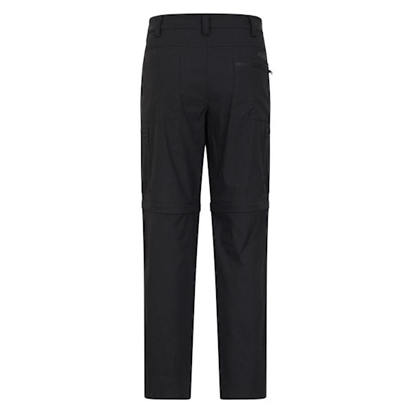 Mountain Warehouse Trek Convertible Byxor för Herr 42R Jet Black Jet Black 42R