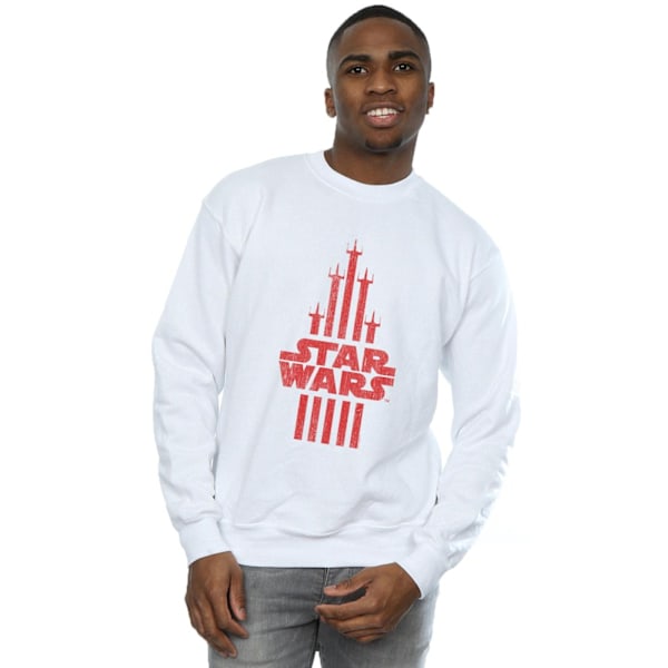 Star Wars X-Wing Assault Sweatshirt för män 3XL Vit White 3XL