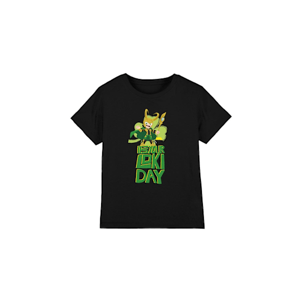 Loki Barn/Barn Loki Dag St Patricks Dag T-Shirt 9-10 År Black 9-10 Years