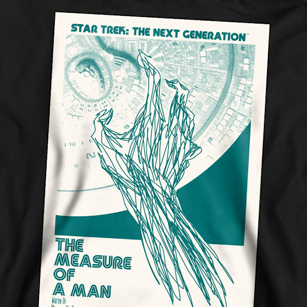 Star Trek Unisex Vuxen The Next Generation Säsong 2 Avsnitt 9 S Black XL