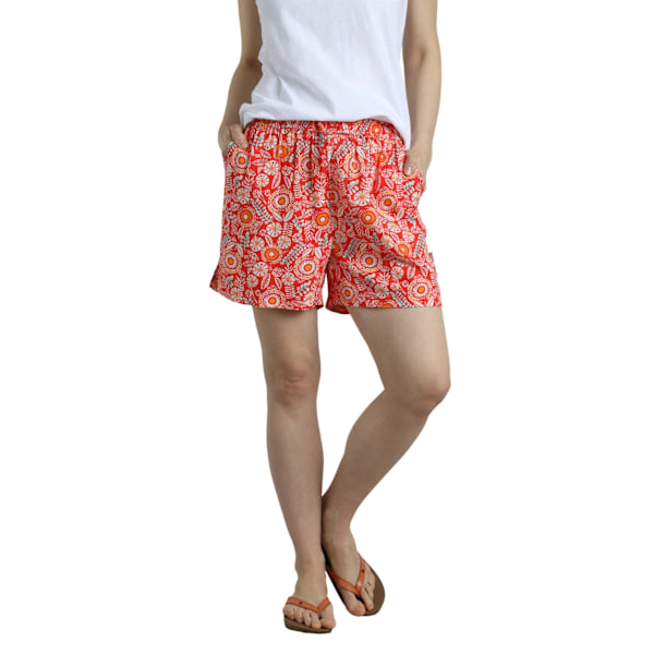Weird Fish Dam/Flickor Sundance Tryckta Shorts 12 UK Tango Re Tango Red 12 UK