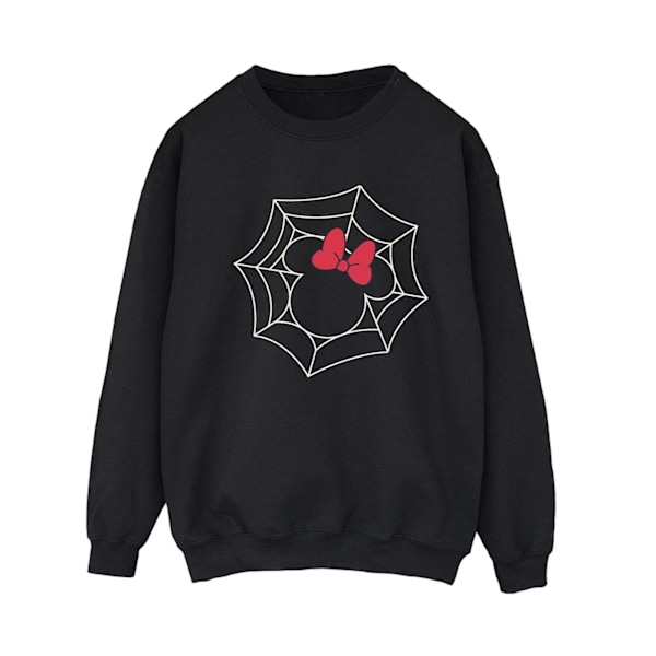 Disney Dam/Kvinnor Minnie Mouse Spindelväv Sweatshirt 3XL Svart Black 3XL