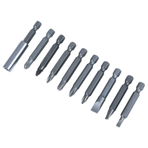Bluespot Tools Kraftbitsset, 10 Delar En Storlek Flerfärgad Multi Colour One Size