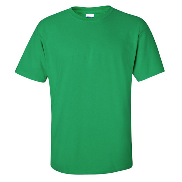 Gildan Mens Ultra Cotton Kortärmad T-shirt XL Irländsk Grön Irish Green XL