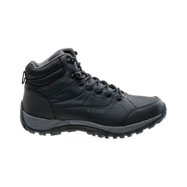 Hi-Tec Mens Canori Mid Cut Walking Shoes 7.5 UK Svart/Mörkgrå Black/Dark Grey 7.5 UK
