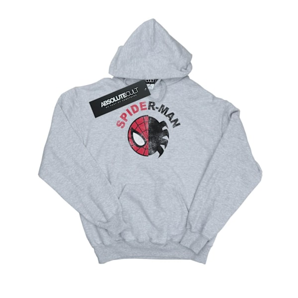 Marvel Girls Spider-Man Classic Split Hoodie 9-11 år Sport Sports Grey 9-11 Years