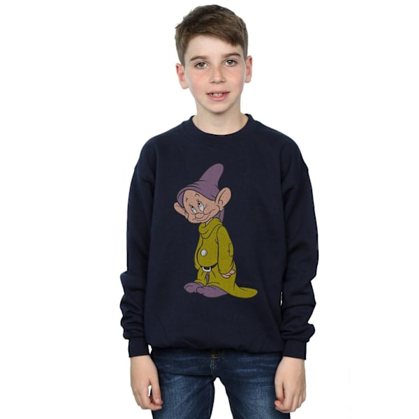Disney Boys Classic Dopey Sweatshirt 5-6 år Marinblå Navy Blue 5-6 Years