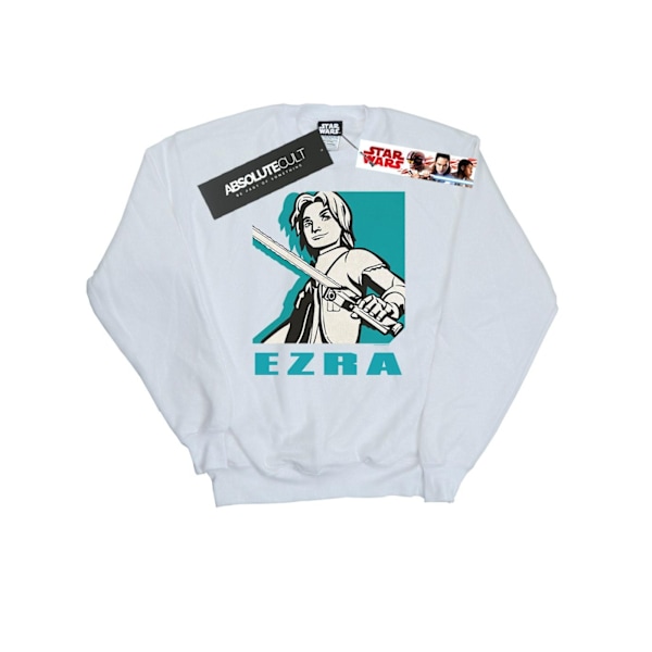 Star Wars Herr Rebels Ezra Sweatshirt 3XL Vit White 3XL