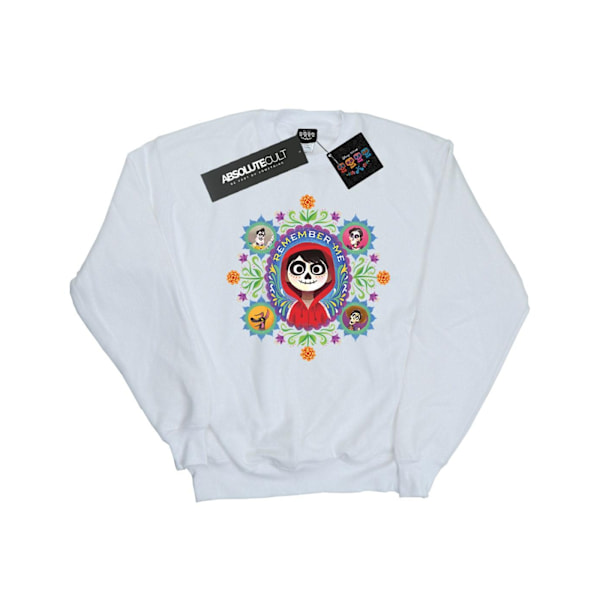 Disney Girls Coco Remember Me Sweatshirt 7-8 år Vit White 7-8 Years