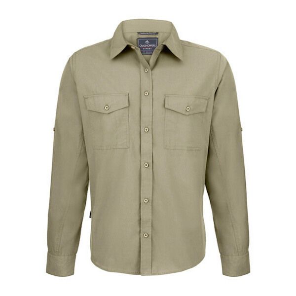 Craghoppers Mens Expert Kiwi Shirt M Pebble Pebble M