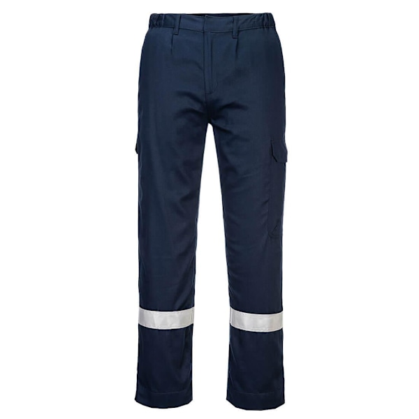 Portwest Bizflame Arbetsbyxor Herr Brandhämmande XXL R Navy XXL R