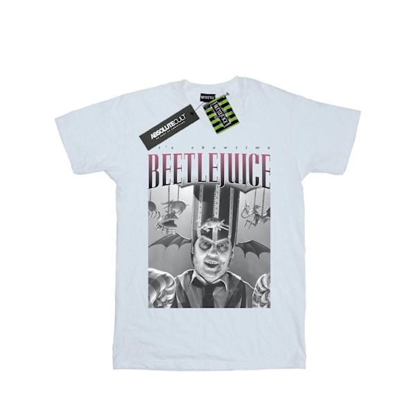 Beetlejuice Herrcirkus Homage T-shirt 4XL Vit White 4XL