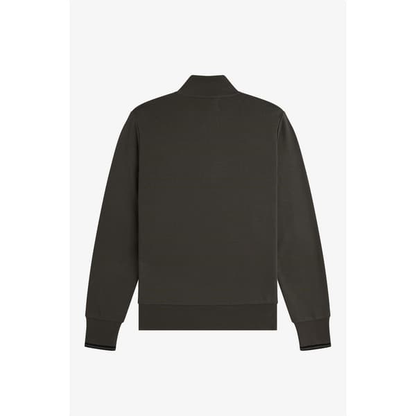 Fred Perry Herr Logotyp Half Zip Tröja M Field Green Field Green M