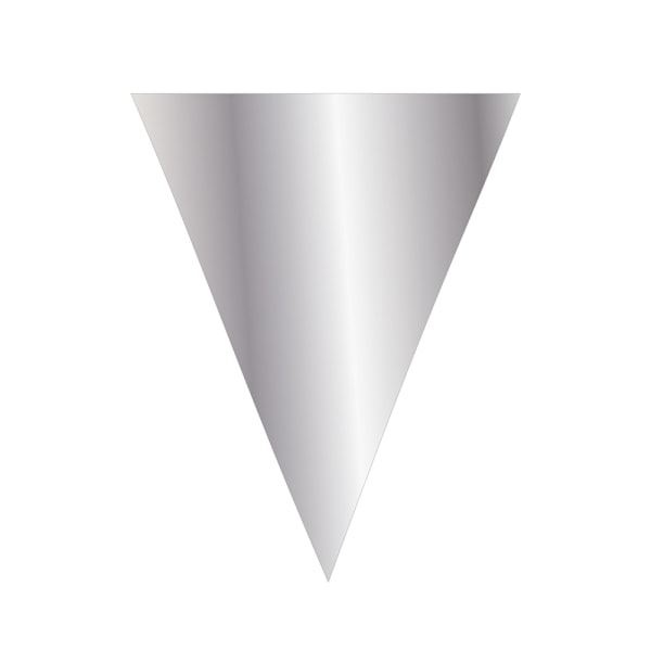 Oaktree Metallisk Vimpelgirland Storlek En Silver Silver One Size