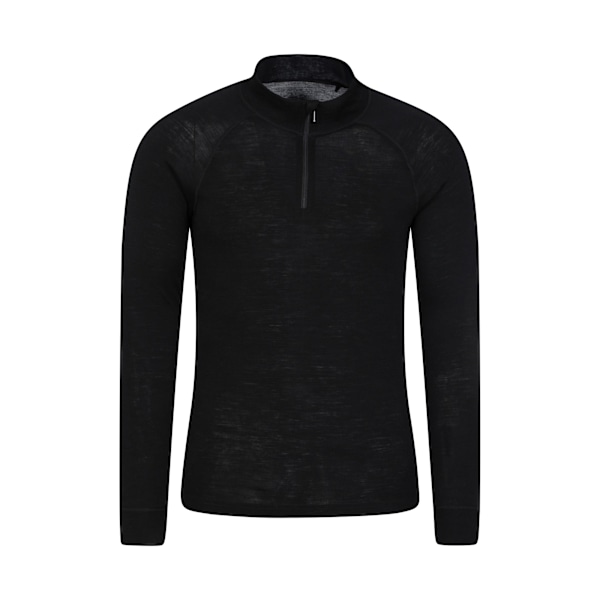 Mountain Warehouse Merino II Base Layer Top XXL Svart Black XXL