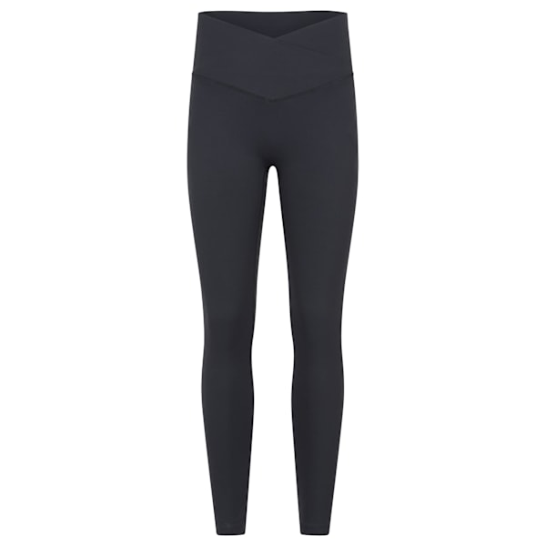 Mountain Warehouse Dam/Dam Wrap Waist Leggings 8 UK Svart Black 8 UK