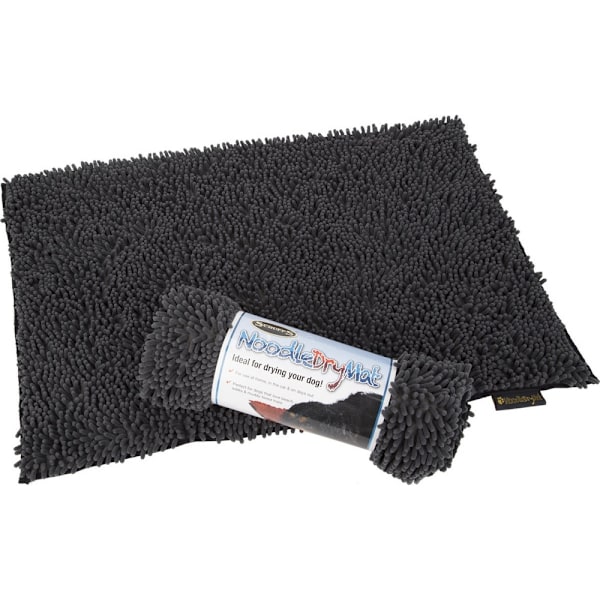 Scruffs Noodle Hundtorkningsmatta 90cm x 60cm Grå Grey 90cm x 60cm