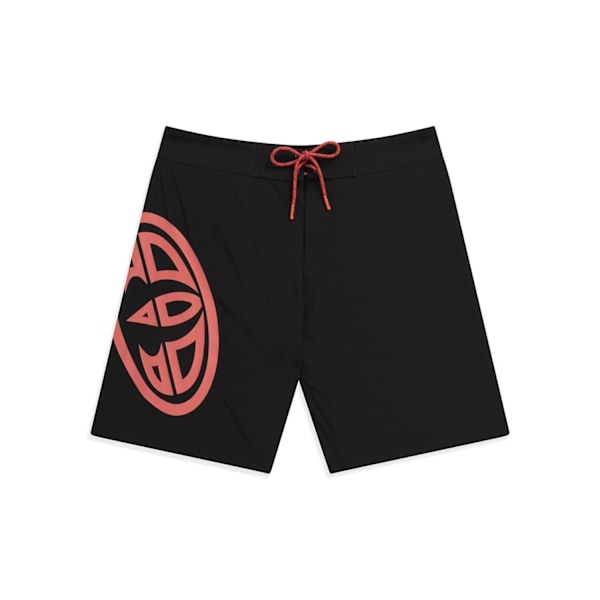 Animal Mens Brett Recycled Boardshorts 34R Svart Black 34R