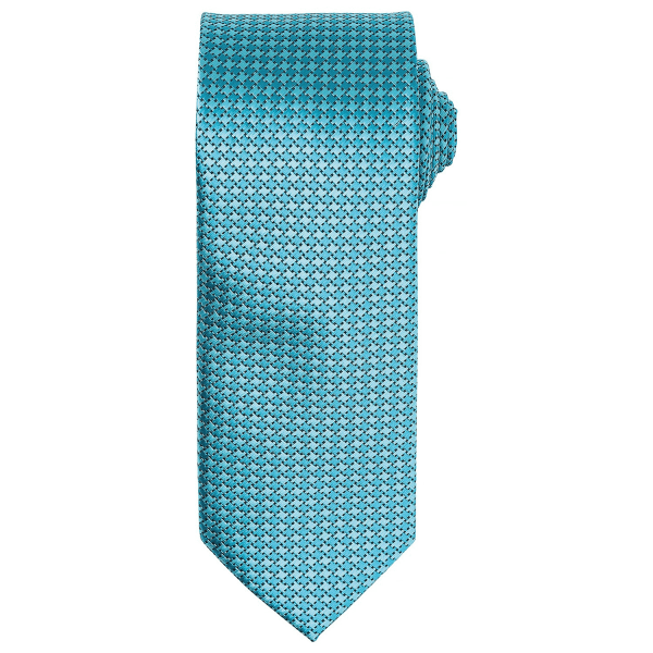 Premier Puppytooth Tie One Size Turkos Turquoise One Size