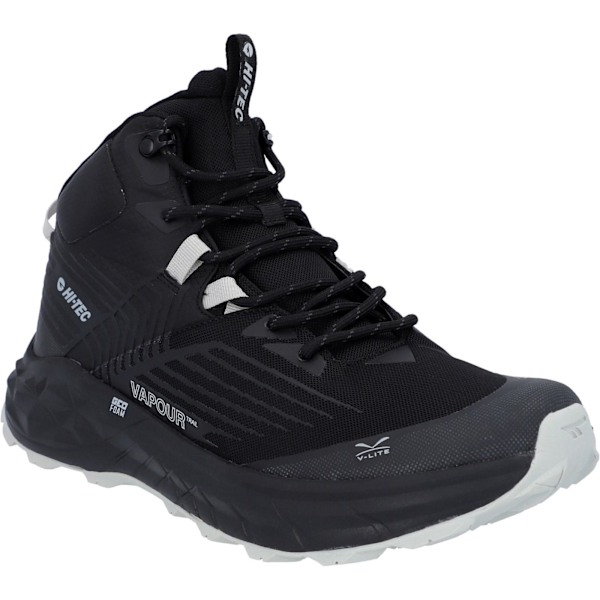 Hi-Tec Mens Fuse Trail Vattentäta Mid Cut Tränare 12 UK Svart/ Black/Charcoal/Cool Grey 12 UK