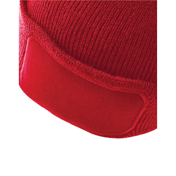 Beechfield Unisex Vuxen Original Patch Beanie One Size Classic Classic Red One Size