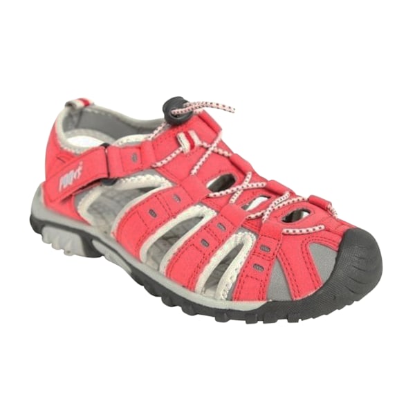 PDQ Dam/Dam Toogle & Touch Fastening Sportsandaler 4 UK Red/Grey 4 UK