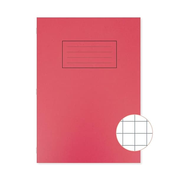 Silvine A4 anteckningsbok (10-pack) En storlek Röd Red One Size