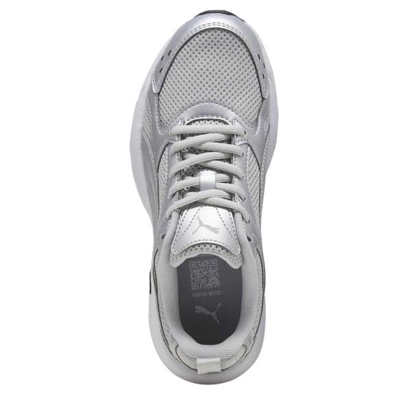 Puma Barn/Kids Milenio Tech Träningsskor 3 UK Grå/Silver Grey/Silver 3 UK