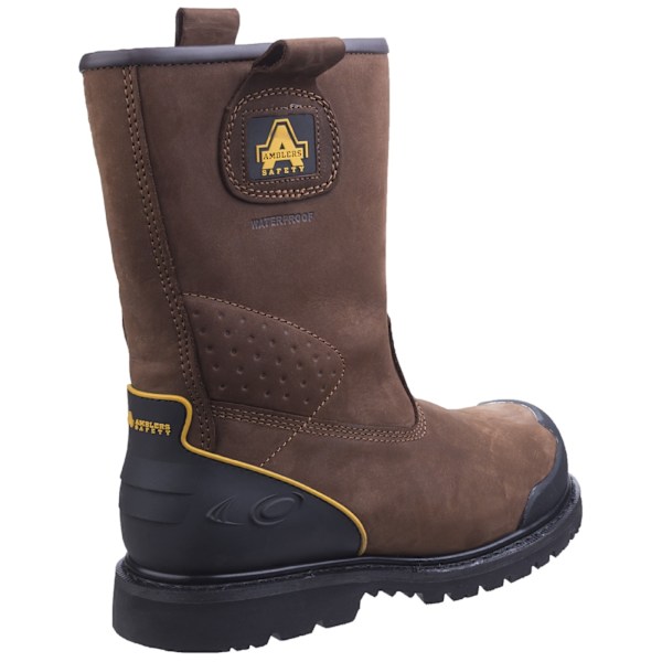 Amblers Safety FS223C Säkerhetsriggstövlar / Herrstövlar 10 UK Brun Brown 10 UK