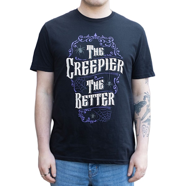 Something Different Unisex Vuxen The Creepier The Better T-shirt Black M