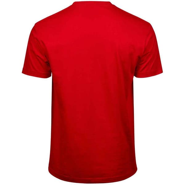 Tee Jays Herr Sof T-Shirt 5XL Röd Red 5XL