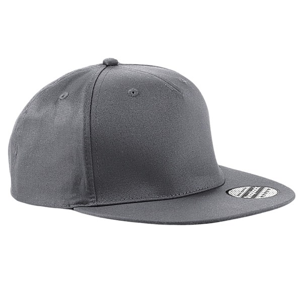 Beechfield Unisex Vuxen Snapback Cap En Storlek Mörk Grafit Dark Graphite One Size