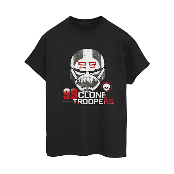 Star Wars Dam/Damer The Bad Batch 99 Clone Troopers Bomull Black 3XL