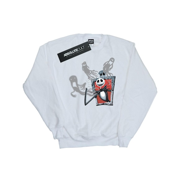 Disney Herr Nightmare Before Christmas Ghosts Of Jack Sweatshirt White S