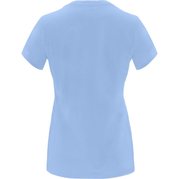 Roly Dam Capri T-shirt med Kort Ärm Storlek L Himmelblå Sky Blue L