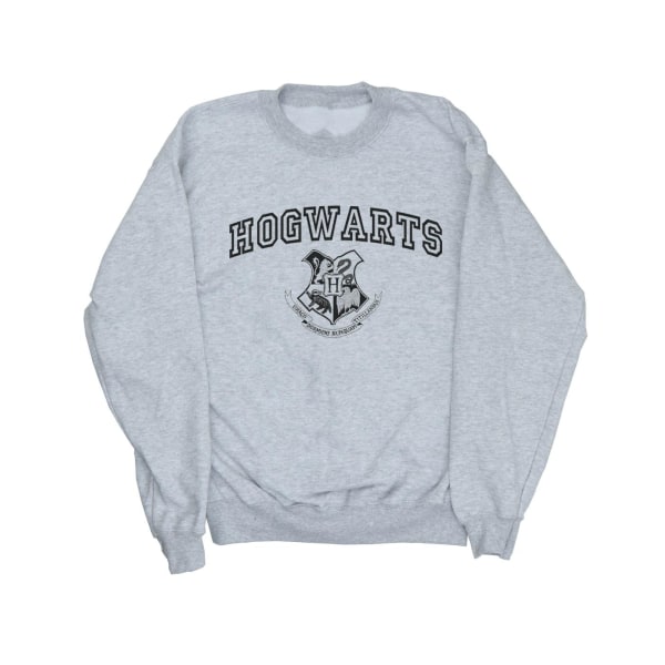 Harry Potter Boys Hogwarts Crest Sweatshirt 9-11 år Sports G Sports Grey 9-11 Years