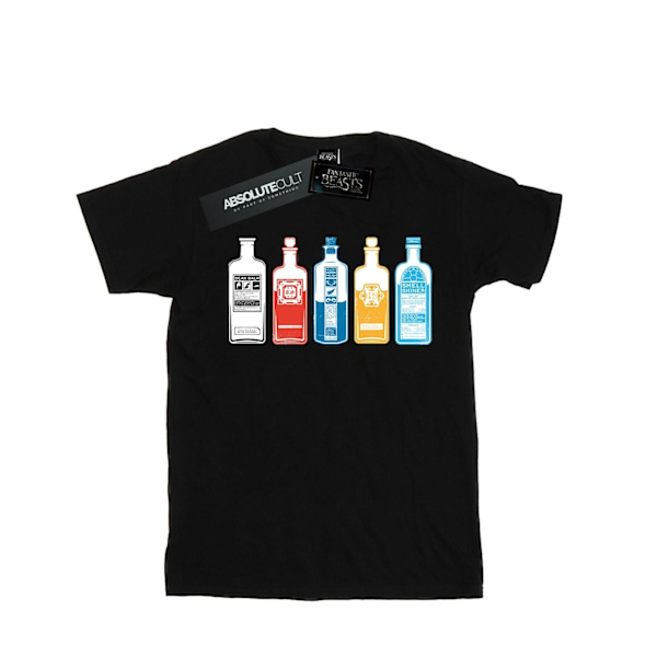 Fantastiska vidunder Mens Potion Collection T-shirt XL Svart Black XL