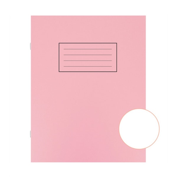 Silvine Plain Träningsböcker (paket med 10) S Rosa Pink S