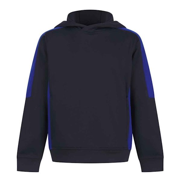 Finden & Hales Barn/Barn Team Contrast Hoodie 3-4 År Na Navy/Royal Blue 3-4 Years